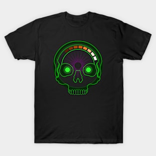 Futuristic techno skull T-Shirt